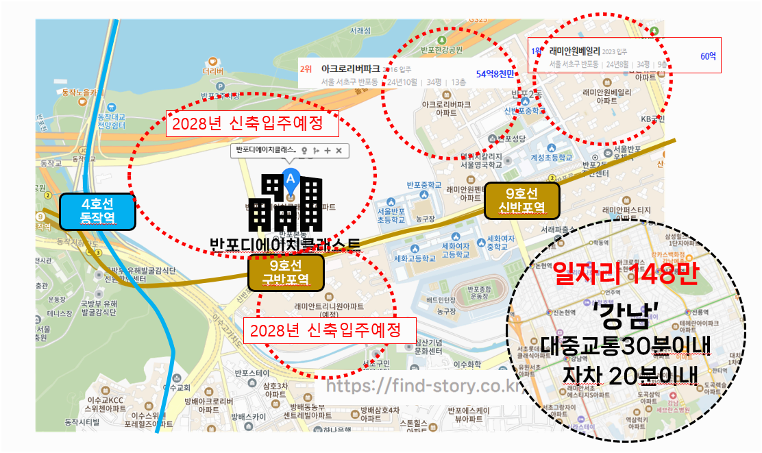 2025년 반포 디에이치 클래스트 청약 정보! 분양 일정부터 입지 분석까지 총정리