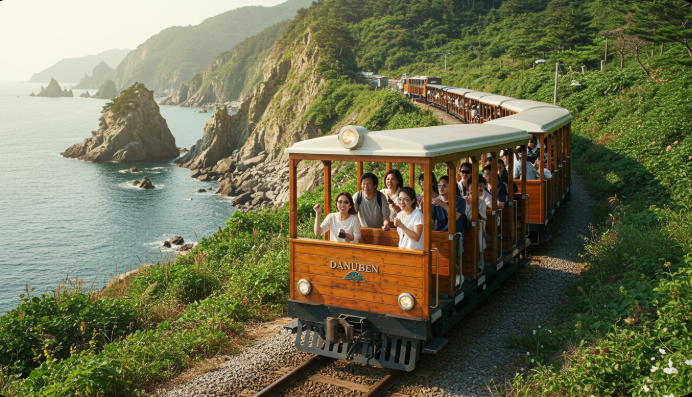 태종대 다누비열차