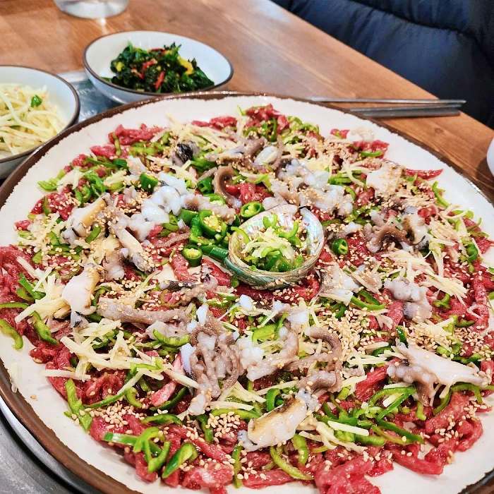 6시내고향 목포 남진 야시장 낙지 호롱 낙지탕탕이 제철회 맛집
