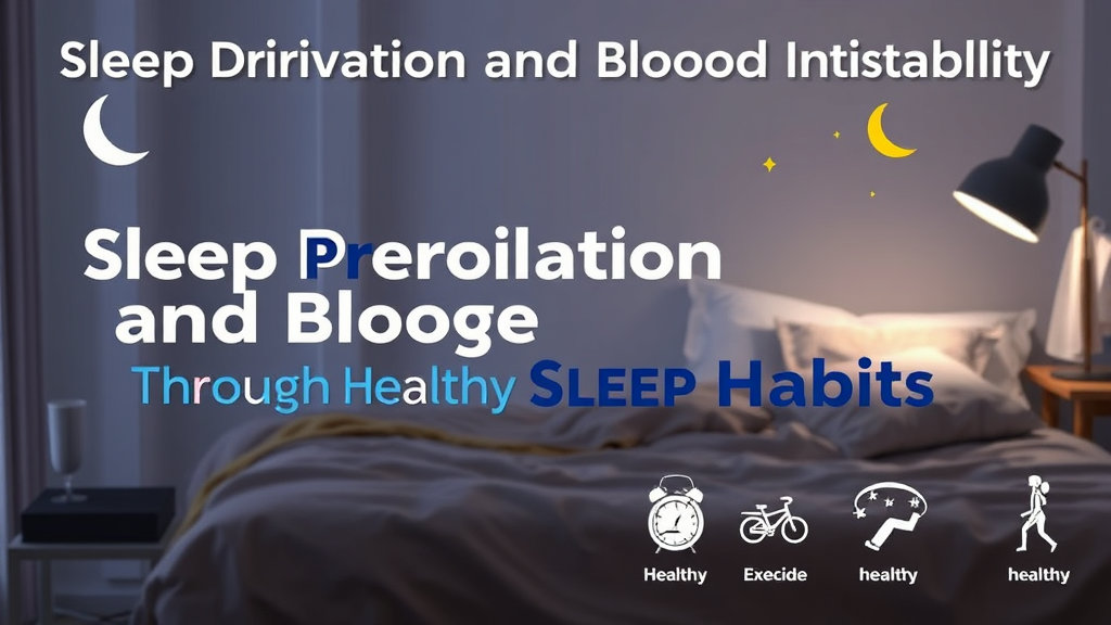 수면 부족과 혈당 불안정