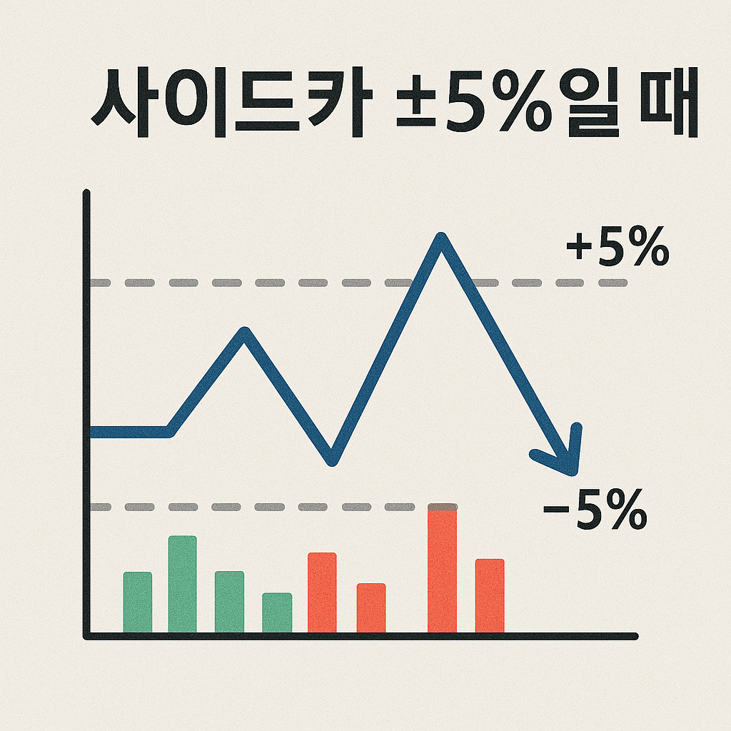사이드카 발동