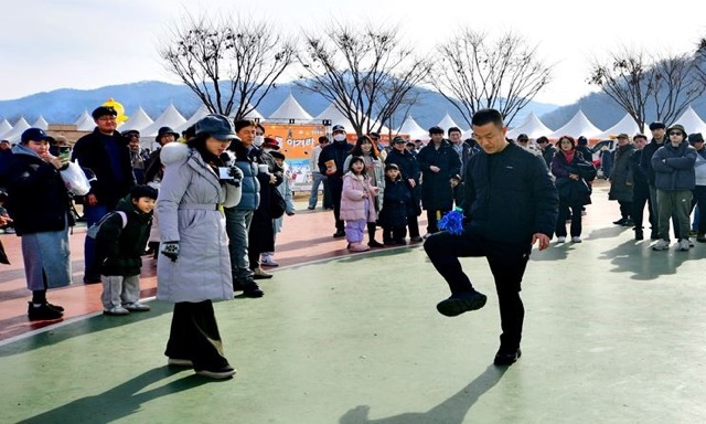 겨울공주 군밤축제