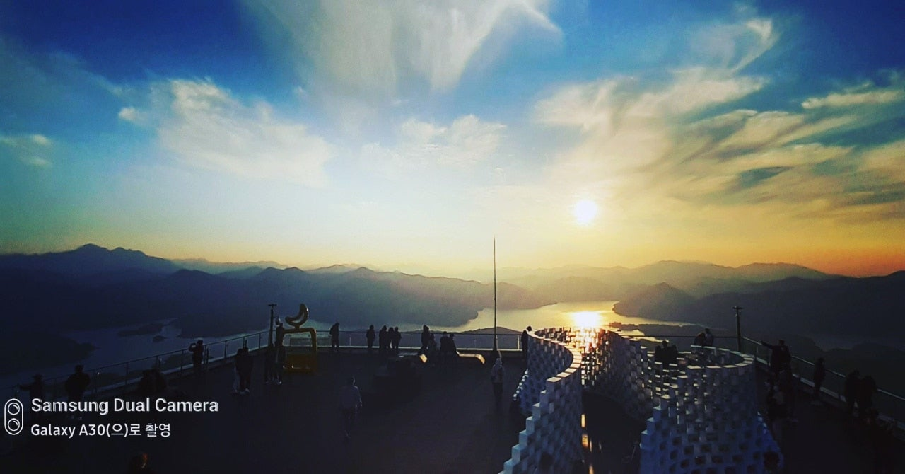 청풍 호반 케이블카 비봉산 정상