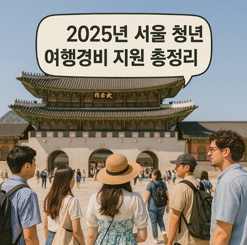 2025 서울 청년여행경비 지원 총정리