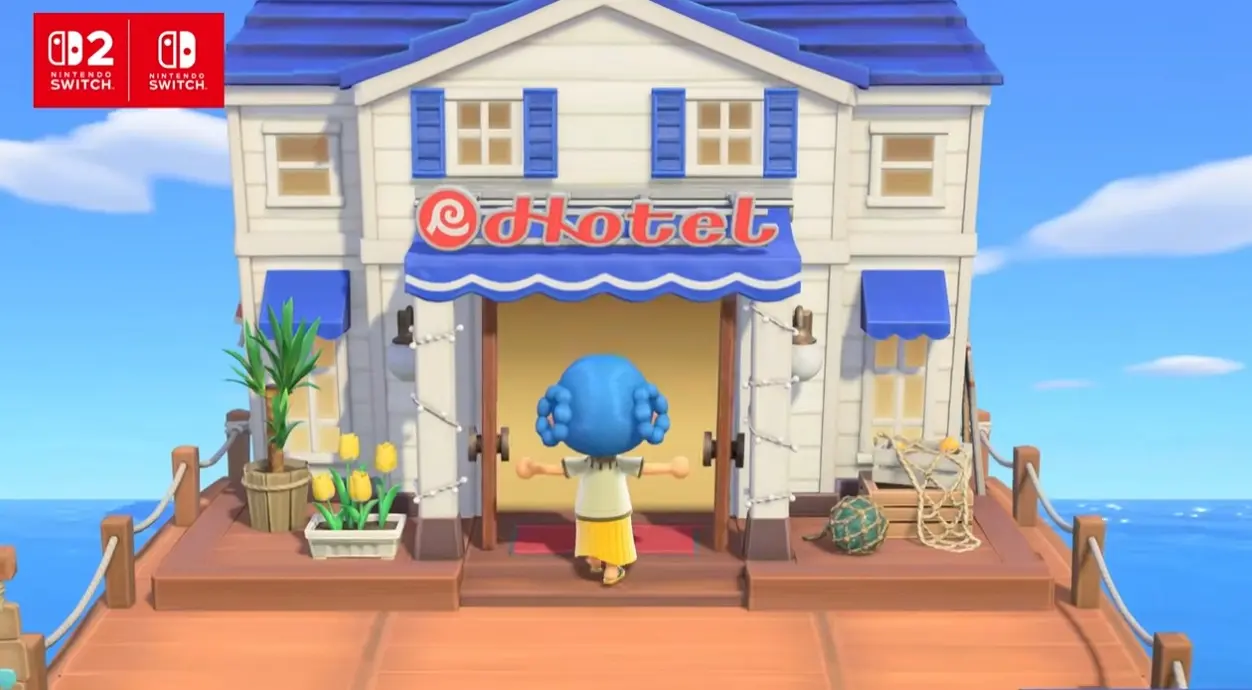 모동숲 업데이트 리조트 호텔 추가 사진