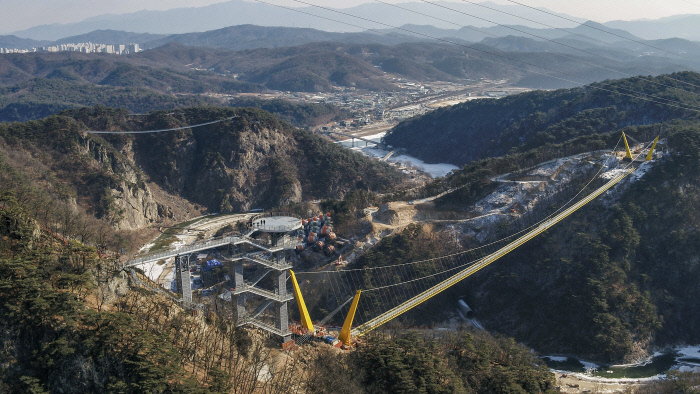 원주 소금산 그랜드밸리 울렁다리