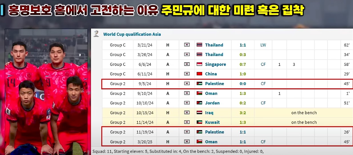 대한민국 vs 요르단