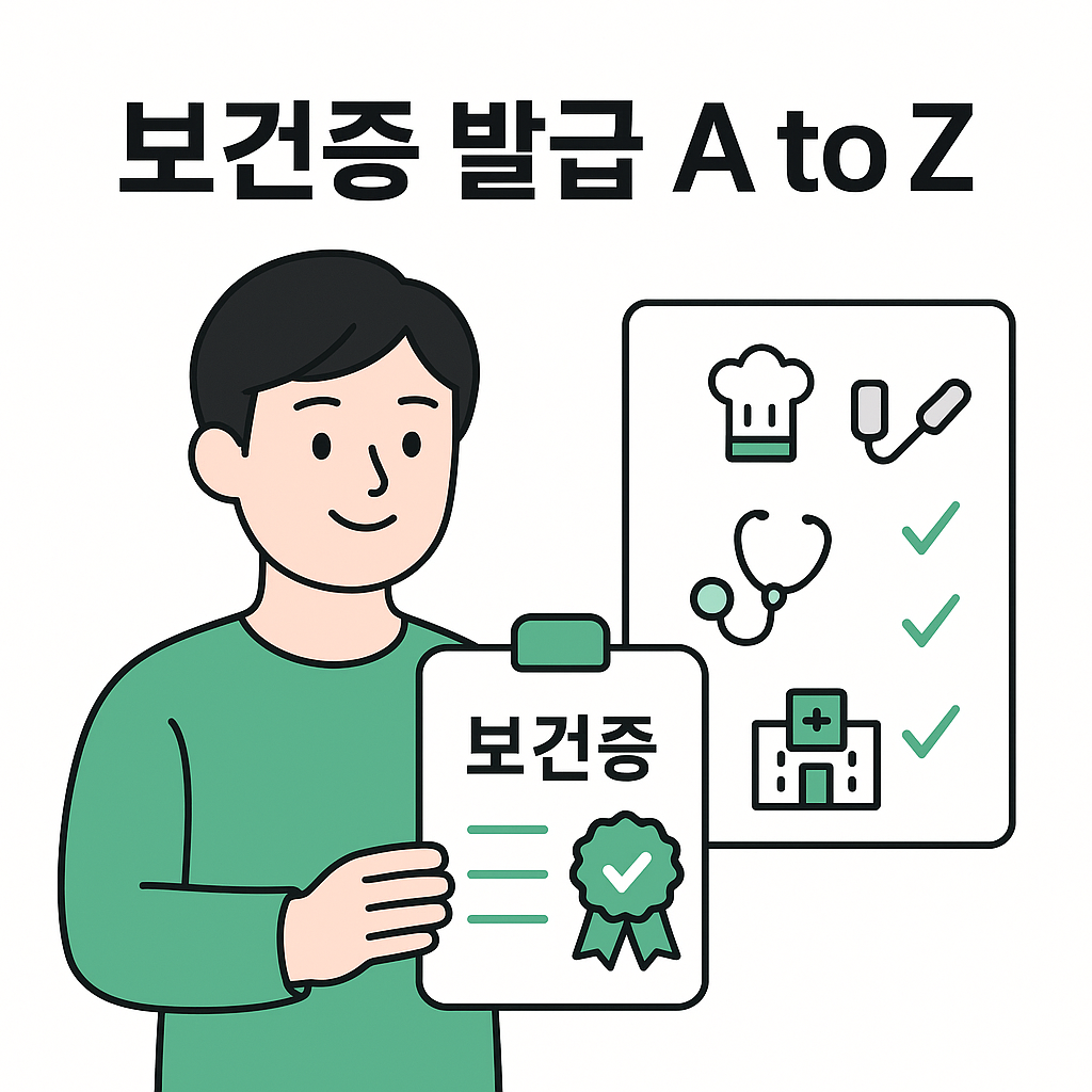보건증은 어디서 발급받을 수 있을까?