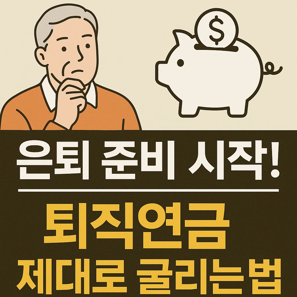 은퇴 준비 시작! 퇴직연금 제대로 굴리는 법 – 50대부터 꼭 알아야 할 전략