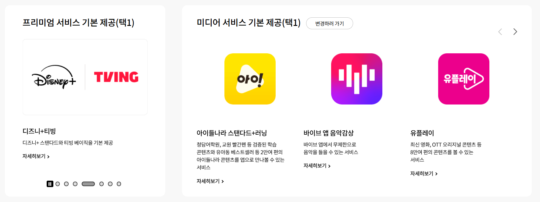 너겟-요금제-혜택