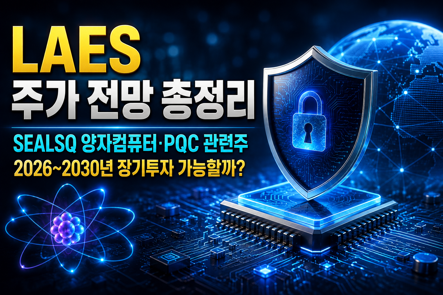 LAES 주가 전망 총정리｜SEALSQ 양자컴퓨터&middot;PQC 관련주, 2026~2030년 장기투자 가능할까? 관련 사진