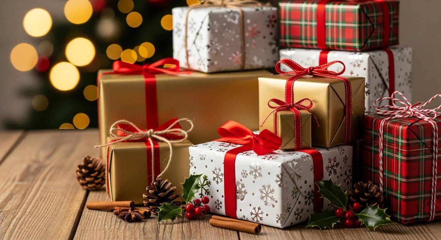 크리스마스 선물 이미지