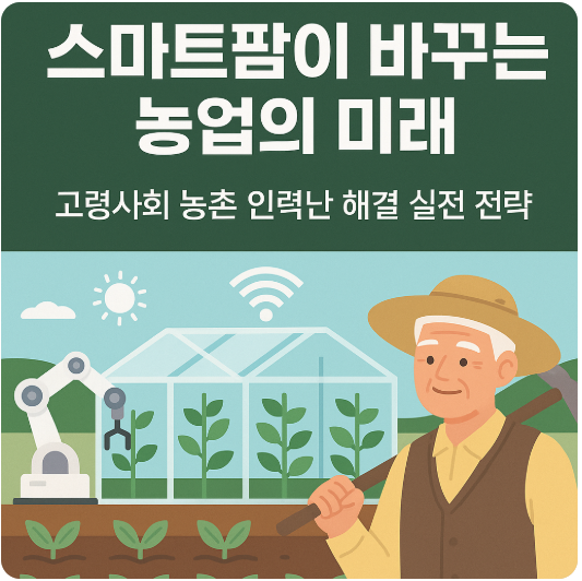 스마트팜이 바꾸는 농업의 미래 ❘ 고령사회 농촌 인력난 해결 실전 전략