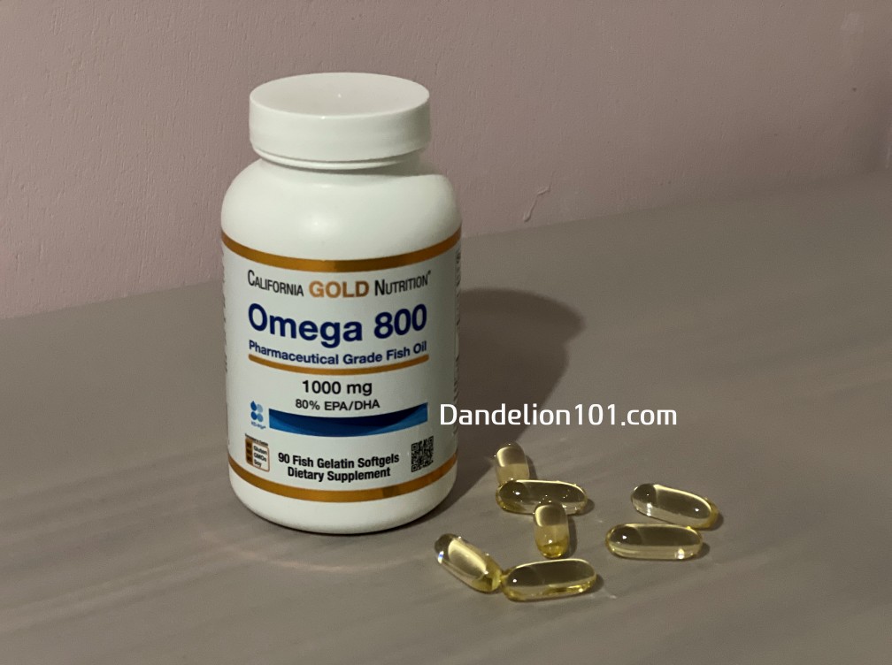 캘리포니아 골드 뉴트리션 오메가 800 California Gold Nutrition Omega 800 사진