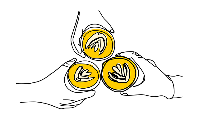 커피와 낭만 : 일러스트 라벨의 등장