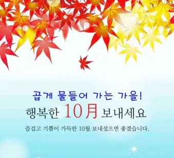 10월 인사말 예시 모음 영어_26