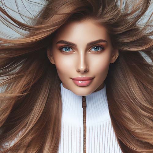 풍성한-머리카락