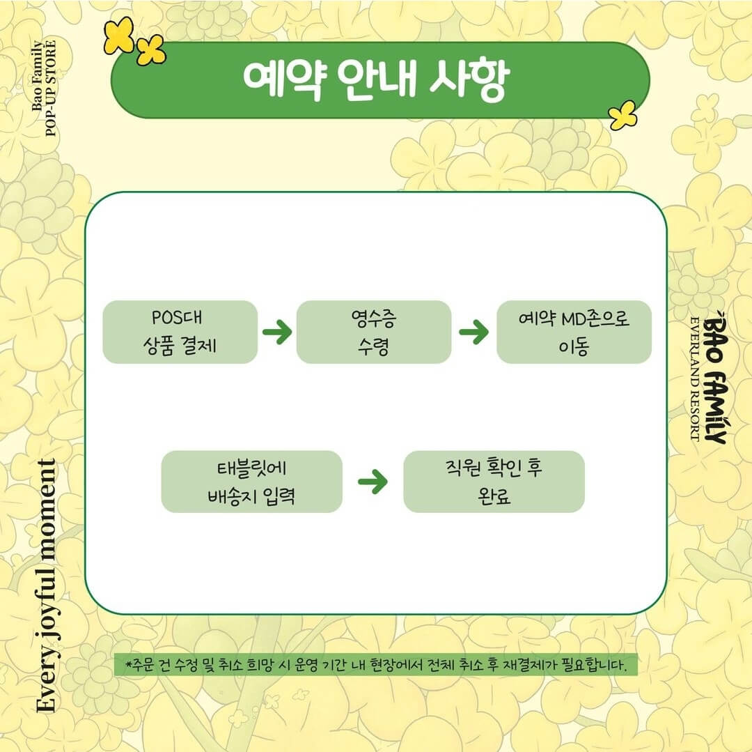 푸바오 바오패밀리 팝업 더현대