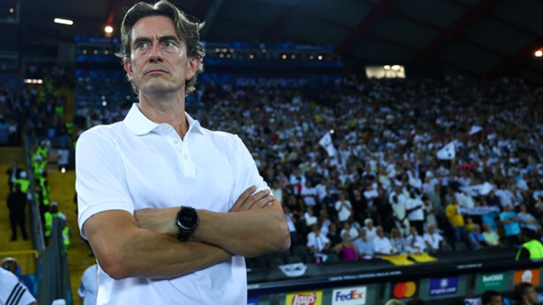 UEFA 수퍼컵에서 패배한 토마스 프랭크 감독