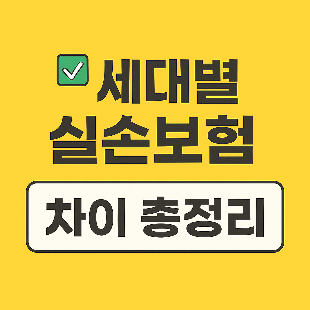 암&middot;심장&middot;뇌질환 대비 진단비 보험&amp;#44; 실손보험과 병행이 핵심!