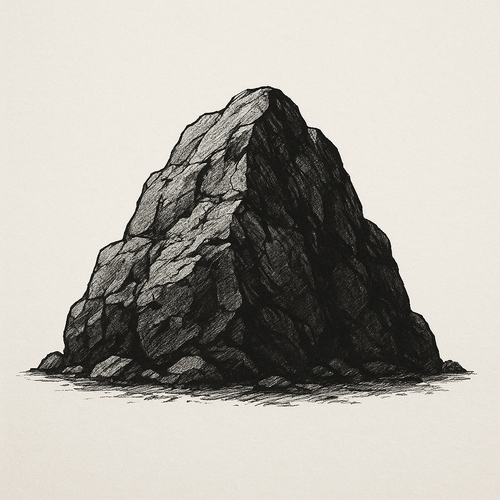 검정 바위 이미지 사진