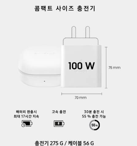 콤팩트한 충전 방식