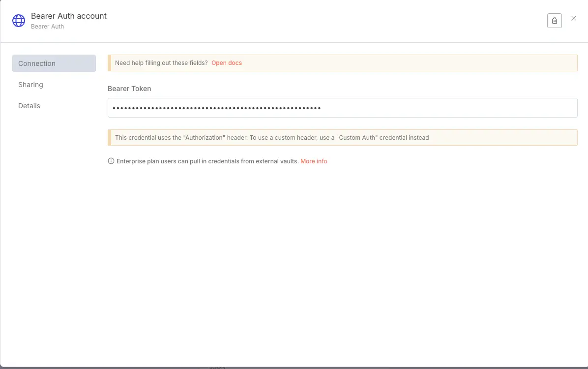 Bearer Auth JWT Account 생성