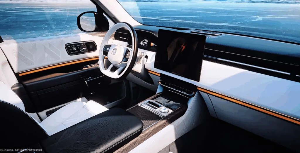 지커 009 모델의 VVIP 라운지 실내