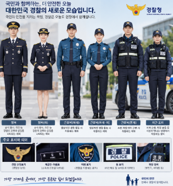경찰 제복에는 어떤 의미가 있을까? 제복의 역할과 경찰의 책임