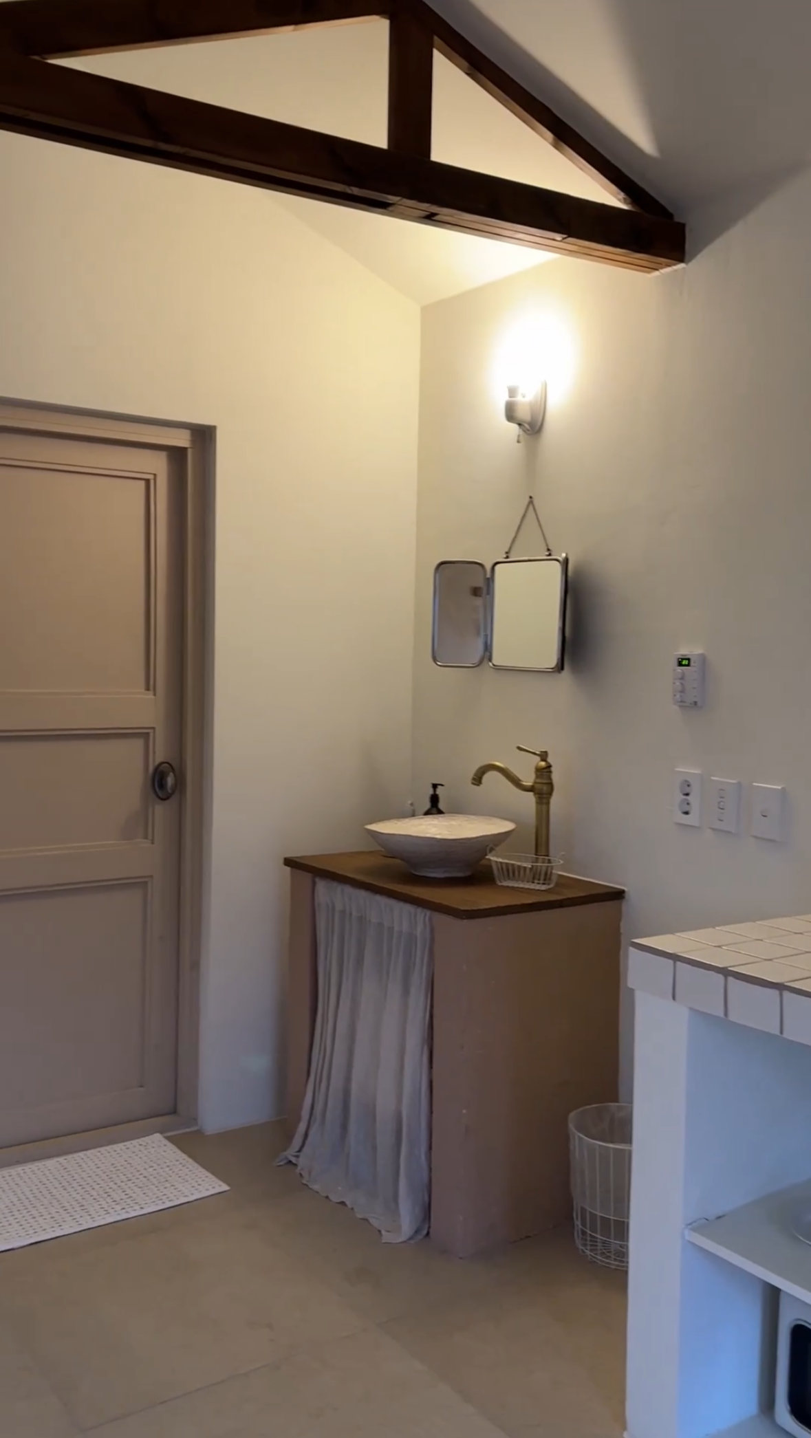 온담 작은채 세면대