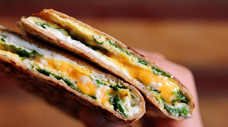 치즈 가득 시금치 치즈 퀘사디아