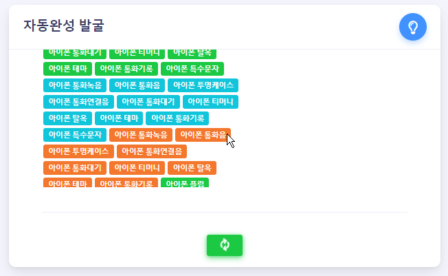 블로그 키워드 검색 Keyword Dashboard 소개 캡처5
