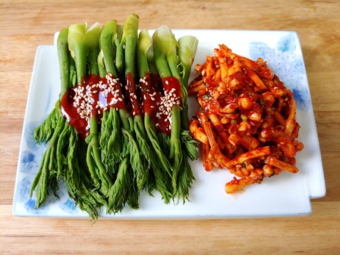 두릅 초무침