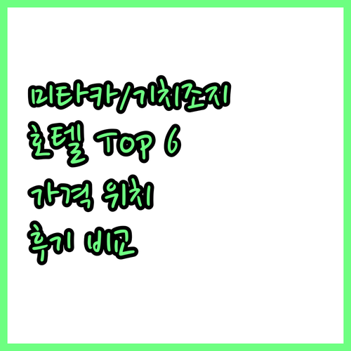 미타카, 기치조지, 고쿠분지 호텔 T