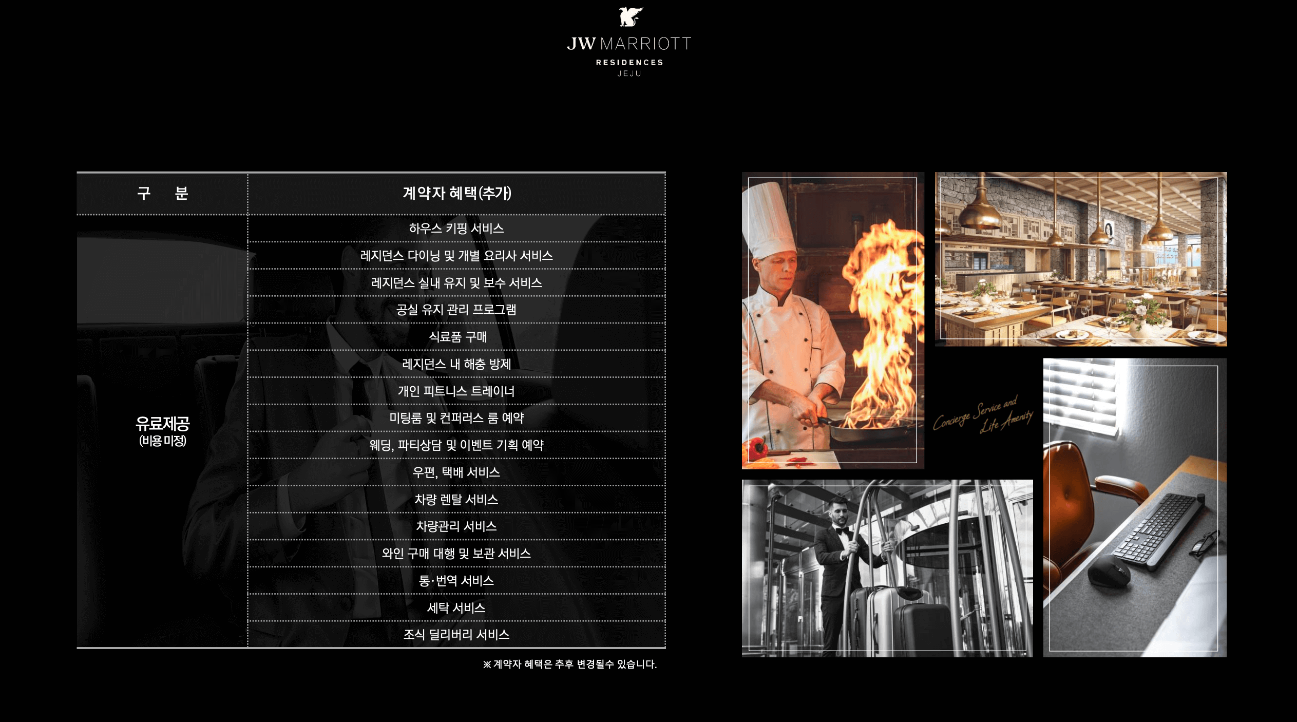 JW 메리어트 레지던스 제주