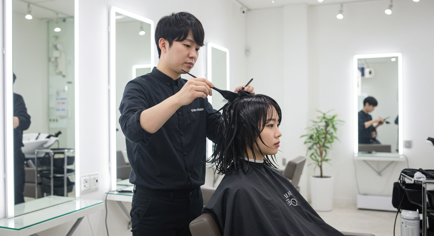 국내 최고 새치 염색의 달인