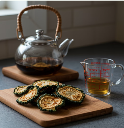 여주차 끓이는법 : 준비물