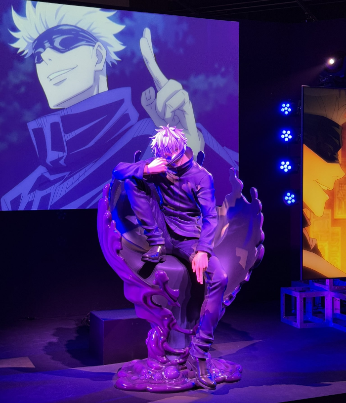 주술회전 전시회 이미지