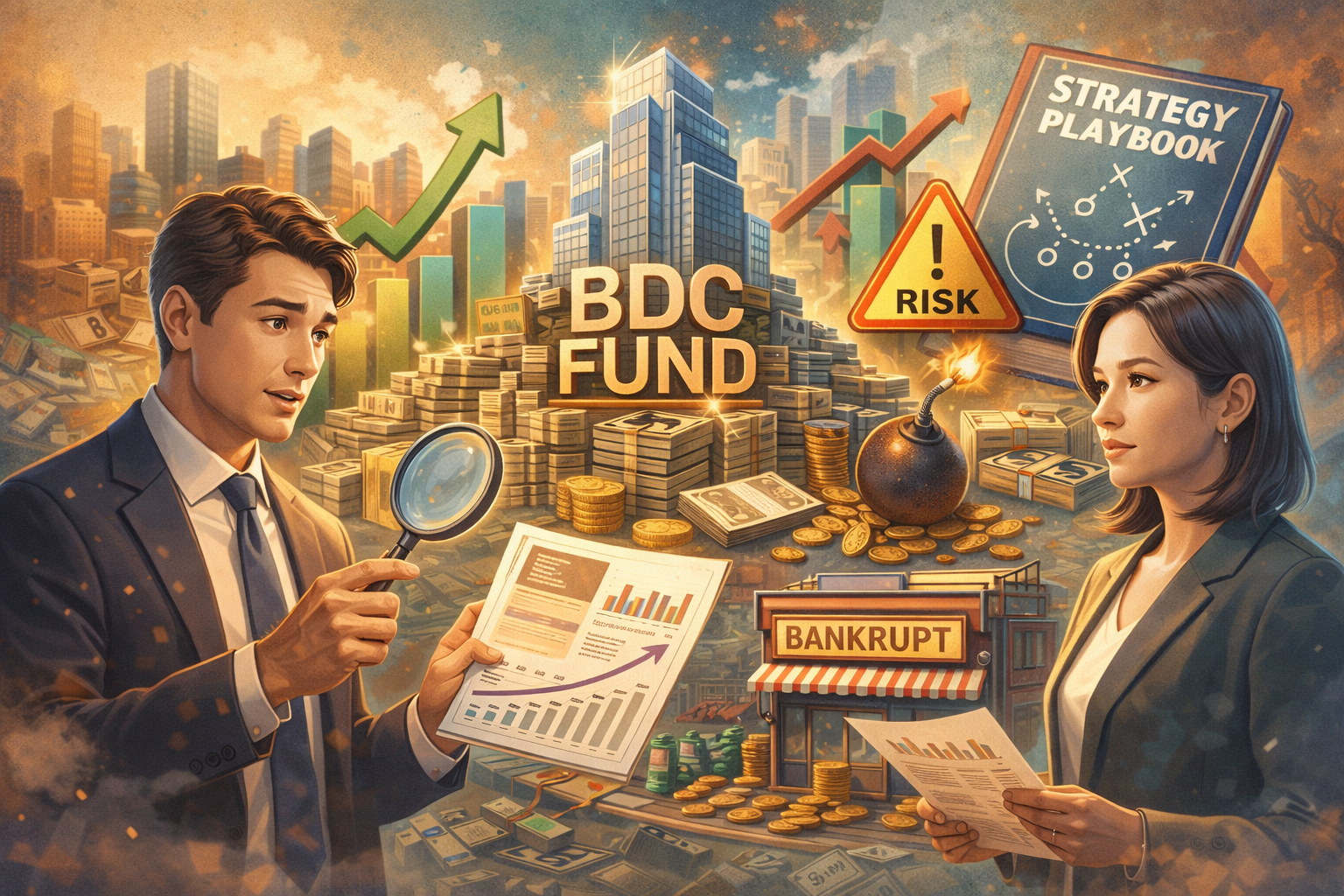 BDC 펀드 투자 (구조, 리스크, 실전전략)