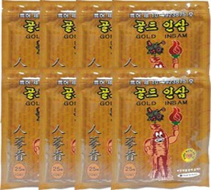특허품 골드인삼건강패드, 25개입, 8개