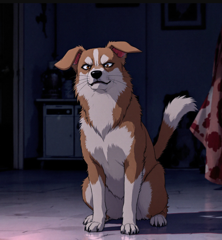 집 안을 지키는 강아지 꿈