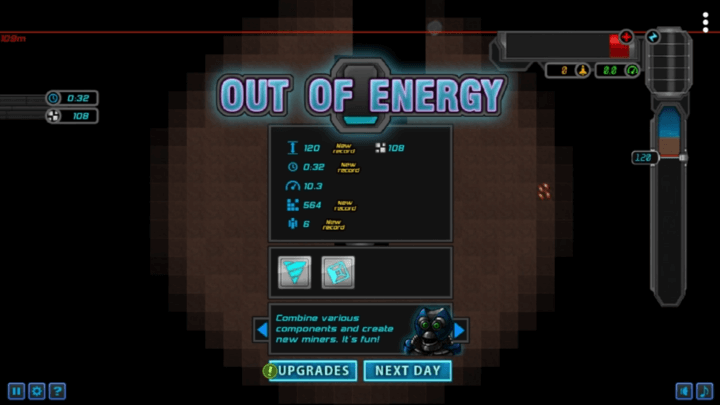 리치더코어-무료게임-종료-화면