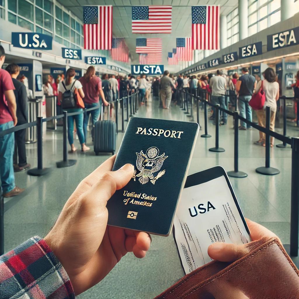 미국 여행 esta