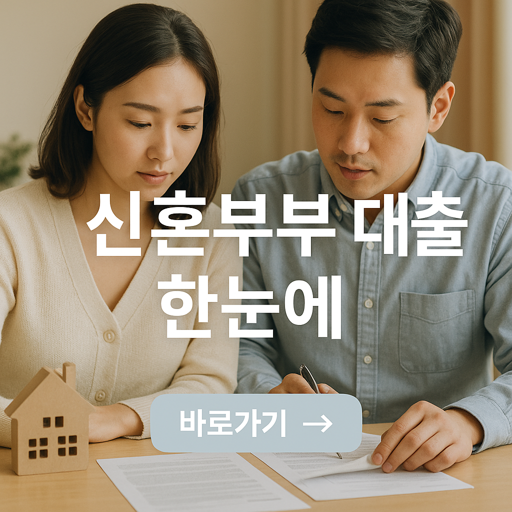 신혼부부 대출 한눈에