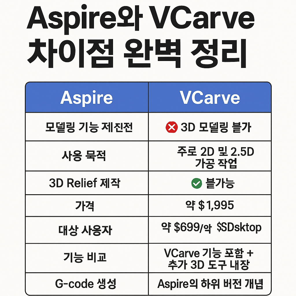 cam차이점