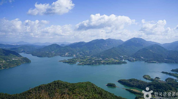 청풍호반 케이블카