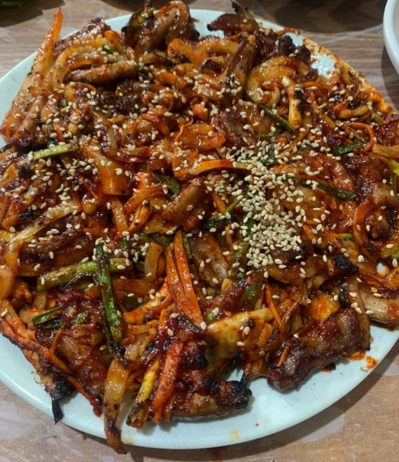 꼼장어볶음-사천-용궁포차촌-해뜨는집