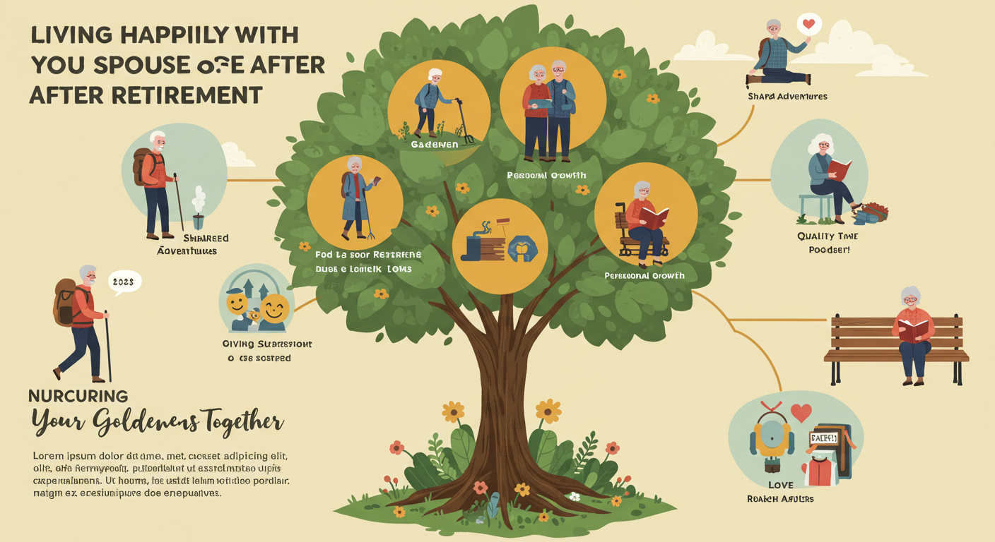 배우자와 행복하게 지내는 그림