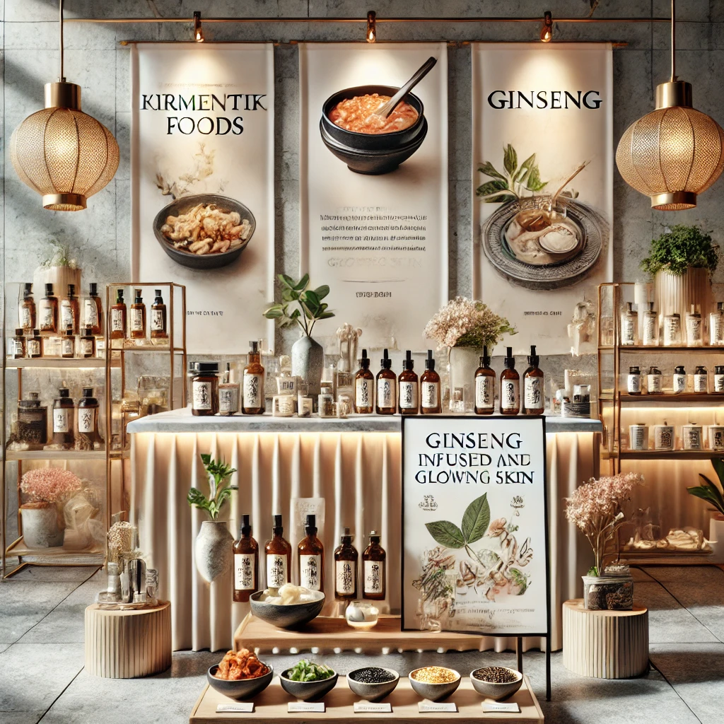 한식과 K-뷰티 융합 마케팅 관련 사진