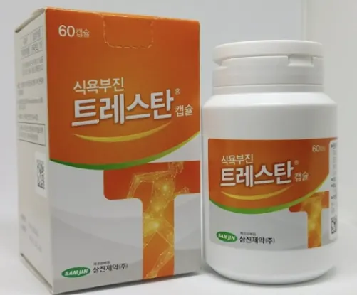 식욕증진제 트레스탄 약물-트레스탄 약통